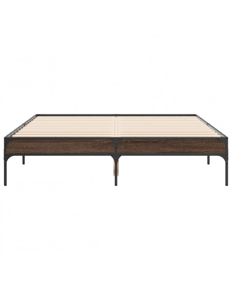 Giroletto Rovere Marrone 120x190cm in Legno Multistrato Metallo