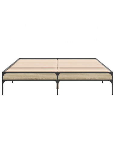 Giroletto Rovere Sonoma 150x200 cm in Legno Multistrato Metallo