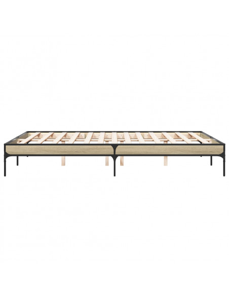 Giroletto Rovere Sonoma 150x200 cm in Legno Multistrato Metallo