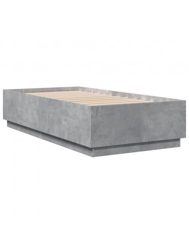 Giroletto Grigio Cemento 90x190 cm in Legno Multistrato