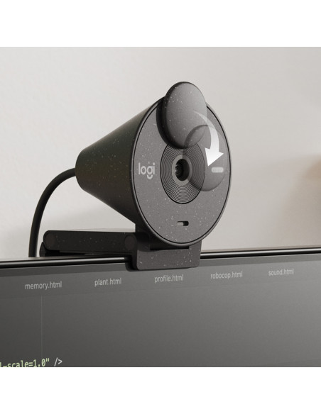 Logitech Brio 305 webcam 2 MP 1920 x 1080 Pixel USB-C Grafite