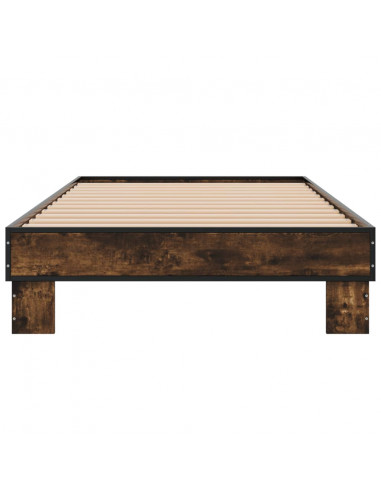 Giroletto Rovere Fumo 75x190 cm in Legno Multistrato e Metallo