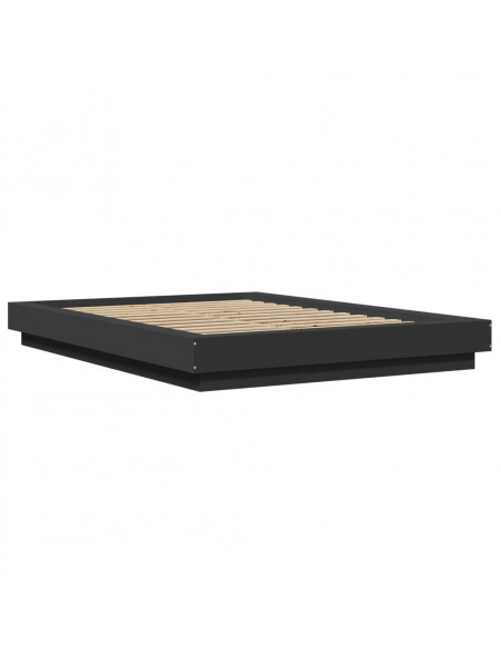 Giroletto Nero 135x190 cm in Legno Multistrato
