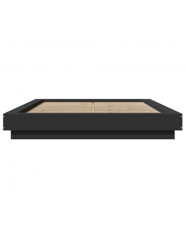 Giroletto Nero 135x190 cm in Legno Multistrato