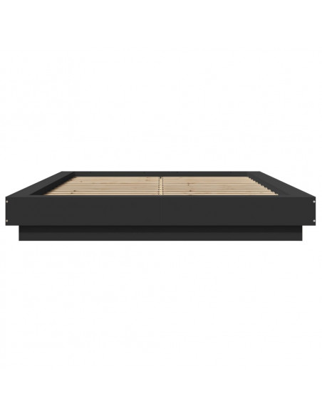 Giroletto Nero 135x190 cm in Legno Multistrato