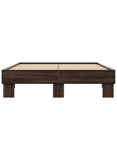 Giroletto Rovere Marrone 135x190cm in Legno Multistrato Metallo