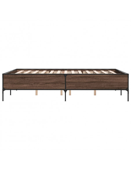 Giroletto Rovere Marrone 150x200cm in Legno Multistrato Metallo