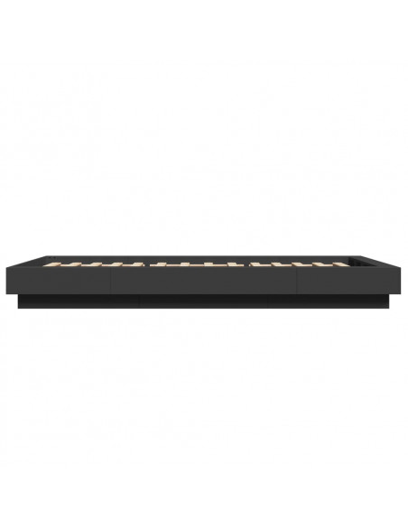 Giroletto Nero 75x190 cm in Legno Multistrato