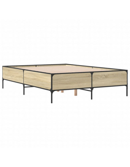 Giroletto Rovere Sonoma 120x190 cm in Legno Multistrato Metallo