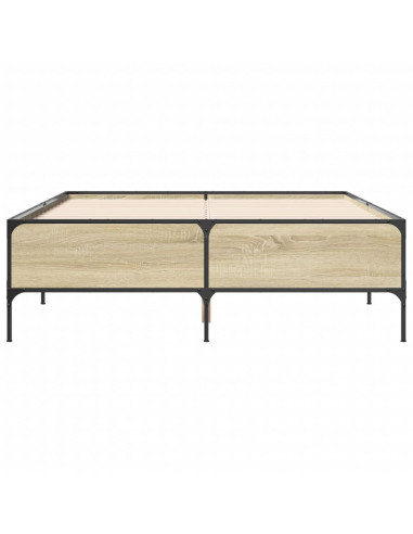 Giroletto Rovere Sonoma 120x190 cm in Legno Multistrato Metallo