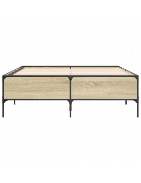 Giroletto Rovere Sonoma 120x190 cm in Legno Multistrato Metallo