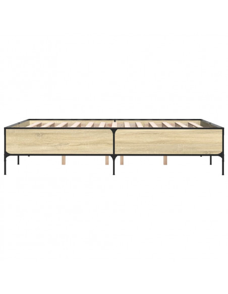 Giroletto Rovere Sonoma 120x190 cm in Legno Multistrato Metallo