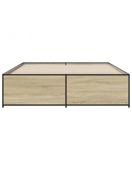 Giroletto Rovere Sonoma 150x200 cm in Legno Multistrato Metallo