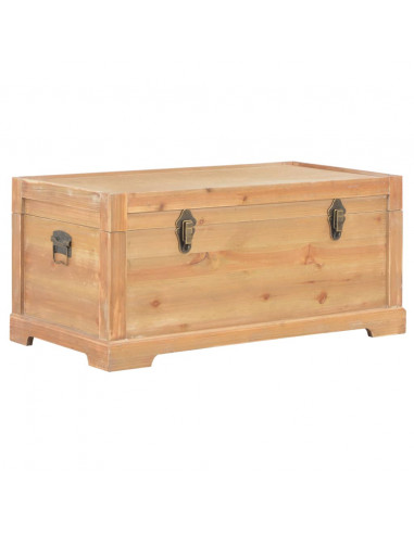 Cassapanca con Cuscino 80x40x40 cm MDF