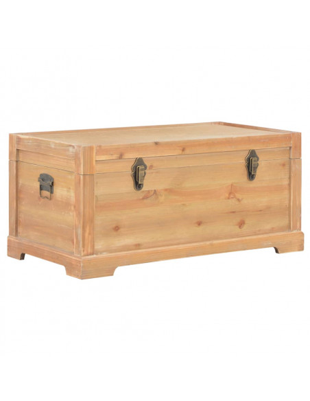 Cassapanca con Cuscino 80x40x40 cm MDF