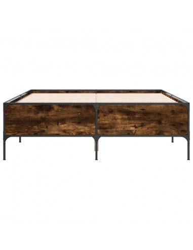 Giroletto Rovere Fumo 140x200 cm in Legno Multistrato Metallo