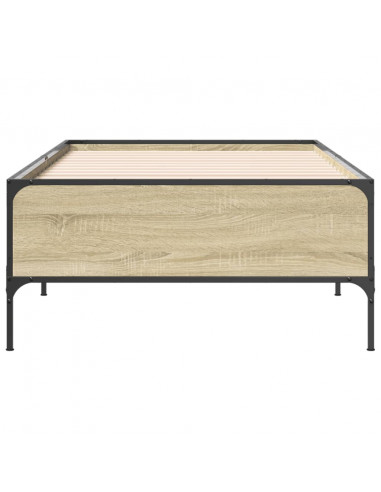 Giroletto Rovere Sonoma 100x200 cm Legno Multistrato e Metallo