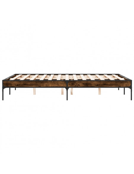 Giroletto Rovere Fumo 120x200 cm in Legno Multistrato Metallo