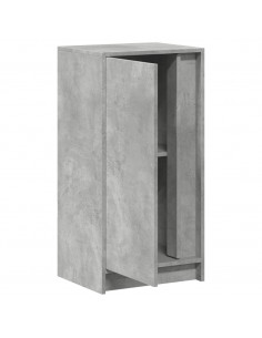 Credenza con LED Grigio Cemento 42,5x34x85 cm Legno Multistrato 2
