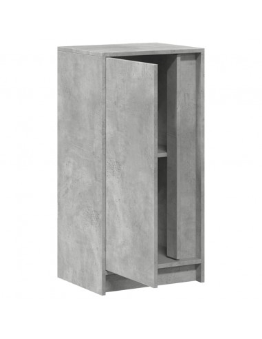 Credenza con LED Grigio Cemento 42,5x34x85 cm Legno Multistrato