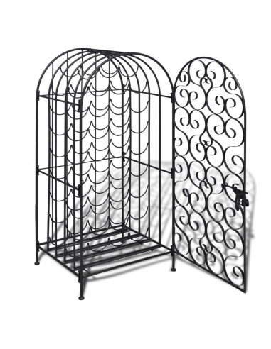 Portabottiglie per 35 Bottiglie in Metallo