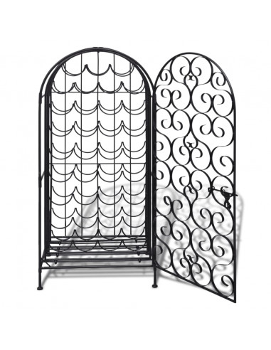 Portabottiglie per 35 Bottiglie in Metallo