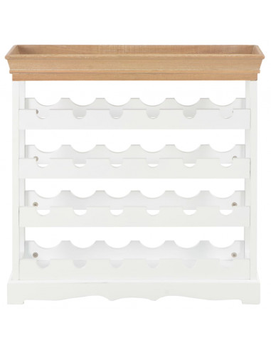 Mobile Portavini Bianco 70x22,5x70,5 cm in MDF