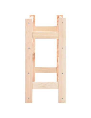 Portavini da 16 Bottiglie in Legno di Pino