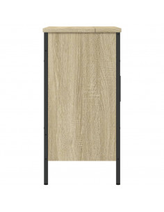 Mobile Lavabo Bagno Rovere Sonoma 60x30x60 cm Legno Multistrato 2