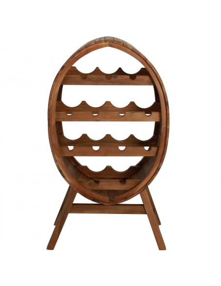 Portavini da 13 Bottiglie in Legno Massello d'Acacia