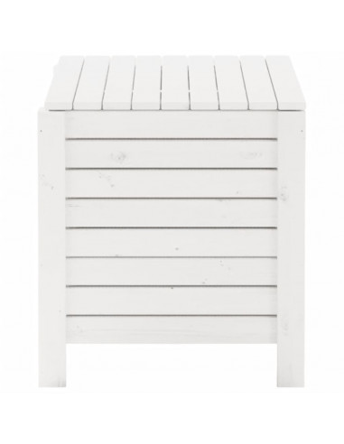 Contenitore con Coperchio RANA Bianco 100x49x54cm Massello Pino