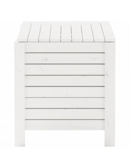 Contenitore con Coperchio RANA Bianco 100x49x54cm Massello Pino