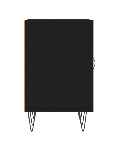 Mobile Porta TV Nero 150x30x50 cm in Legno Multistrato