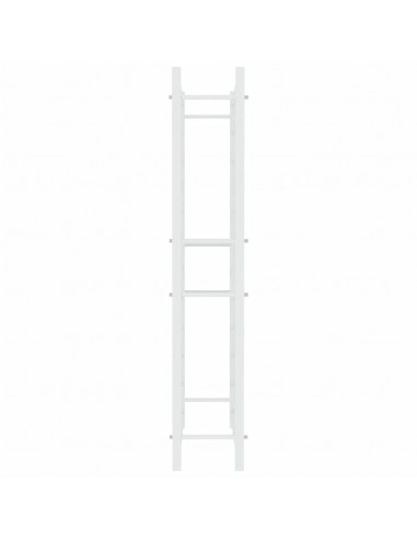 Portabottiglie per 72 Bottiglie Metallo Bianco