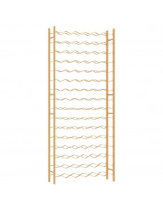 Portabottiglie per 96 Bottiglie Metallo Oro 2