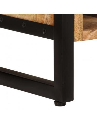 Portabottiglie per 16 Bottiglie in Legno Massello di Mango