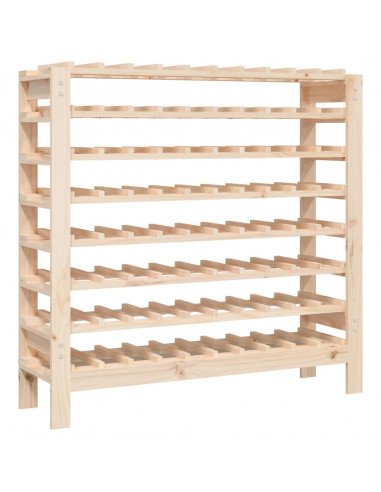 Portavini 109,5x30x107,5 cm in Legno Massello di Pino