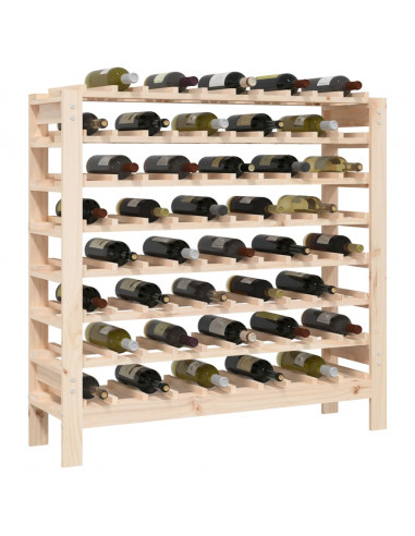 Portavini 109,5x30x107,5 cm in Legno Massello di Pino