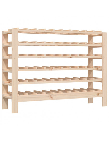 Portavini 109,5x30x82 cm in Legno Massello di Pino