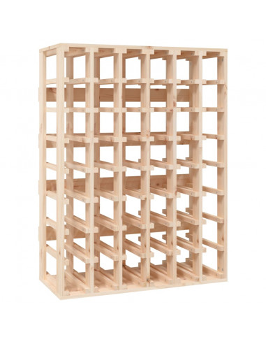 Portavini 70x33x94 cm in Legno Massello di Pino