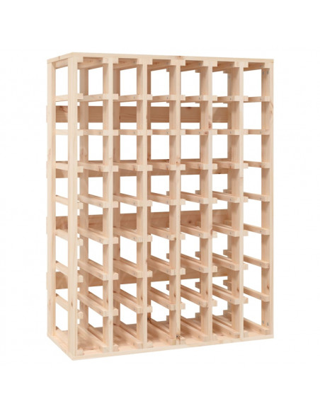 Portavini 70x33x94 cm in Legno Massello di Pino