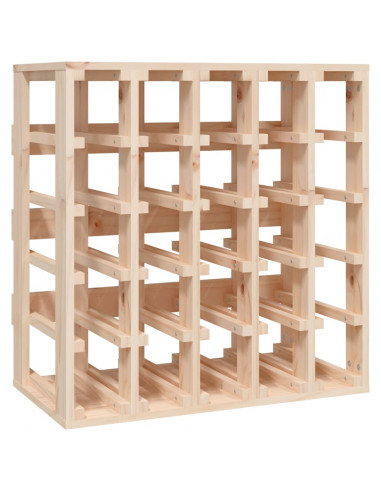 Portavini 58,5x33x60,5 cm in Legno Massello di Pino