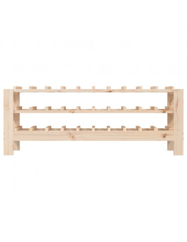 Portavini 109,5x30x42 cm in Legno Massello di Pino