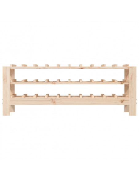 Portavini 109,5x30x42 cm in Legno Massello di Pino