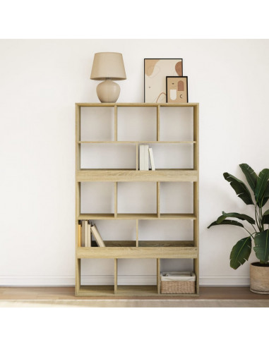 Libreria Rovere Sonoma 100x33x156,5 cm in Truciolato