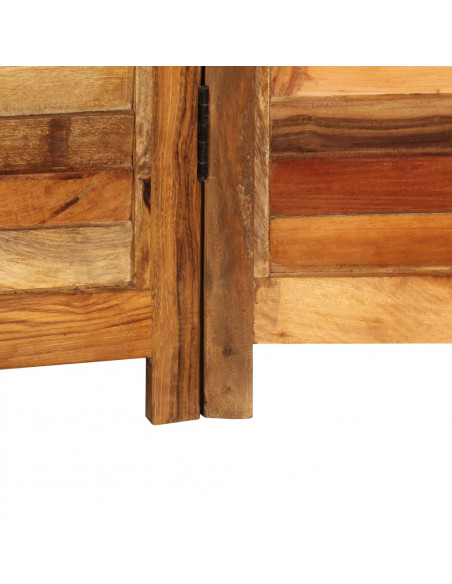 Paravento in Legno Massello di Recupero 170 cm