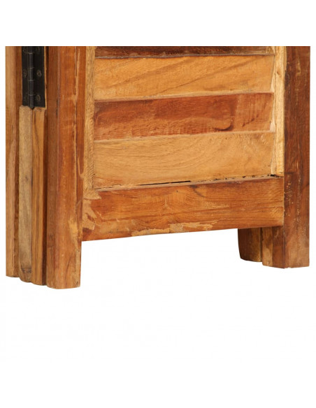 Paravento in Legno Massello di Recupero 170 cm