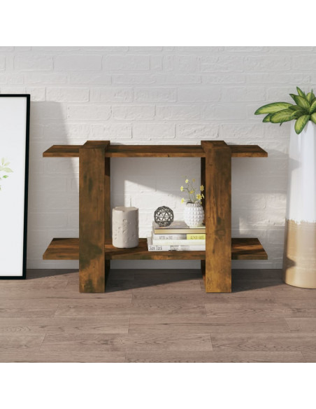 Libreria/Divisorio Rovere Fumo 80x30x51 cm