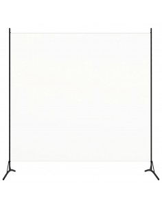 Paravento Bianco 175x180 cm in Tessuto 2