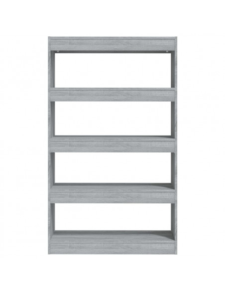 Libreria/Divisorio Grigio Sonoma 80x30x135 cm in Truciolato